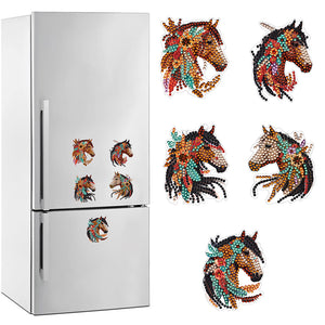 Animal-Diamond Painting Magnet Refrigerator