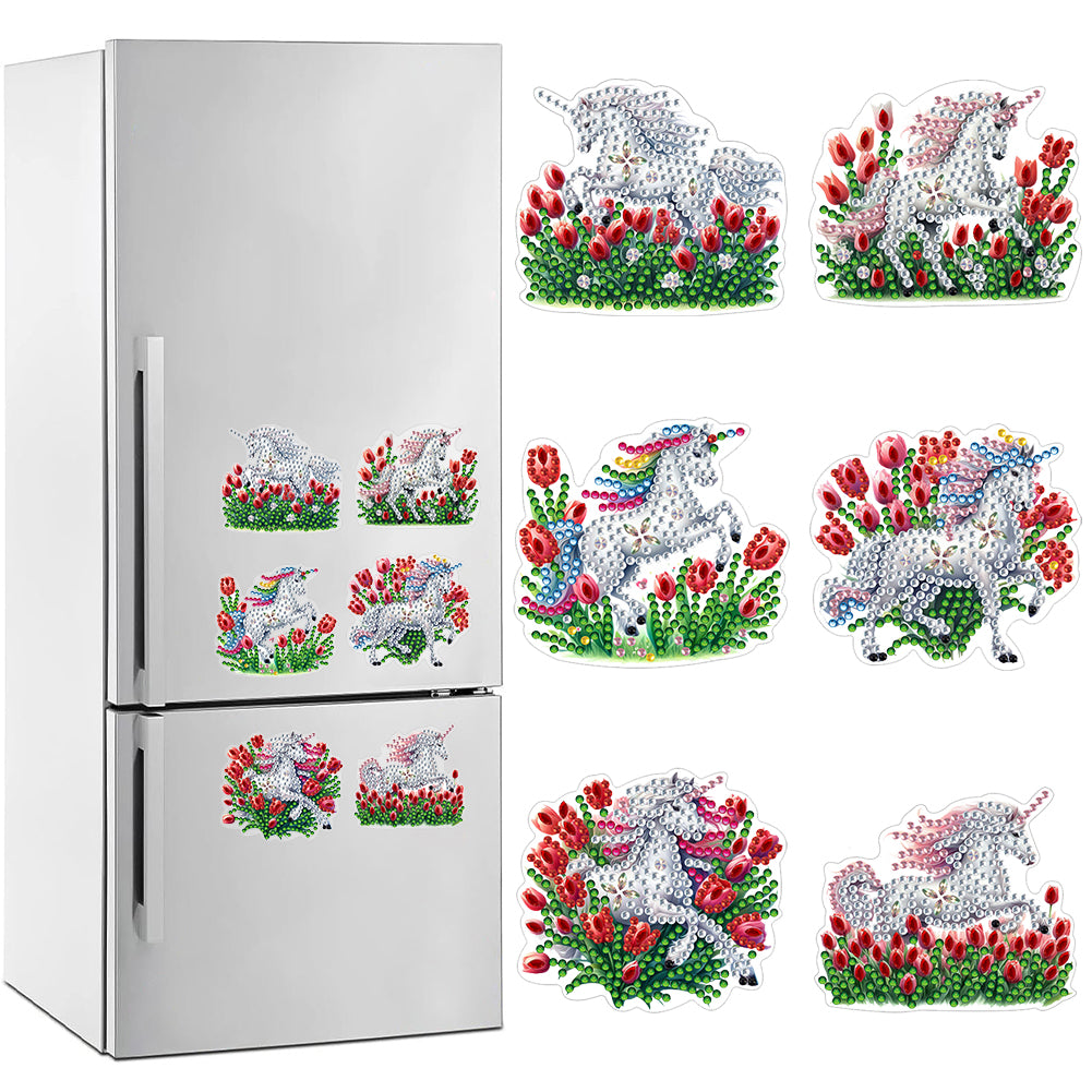 Animal-Diamond Painting Magnet Refrigerator