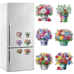 Animal-Diamond Painting Magnet Refrigerator