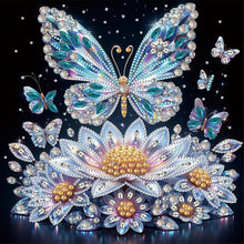 Load image into Gallery viewer, Butterfly-Partial Special Diamond Painting-30x30cm

