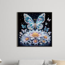 Load image into Gallery viewer, Butterfly-Partial Special Diamond Painting-30x30cm
