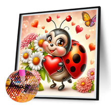 Load image into Gallery viewer, Ladybug-Full Round Diamond Painting-30x30cm
