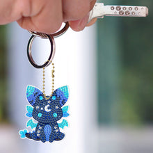 Load image into Gallery viewer, 6/8Pcs/Set Animal-Double Side Drill-Diamond Keychain
