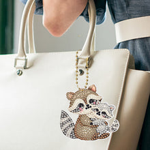 Load image into Gallery viewer, 6/8Pcs/Set Animal-Double Side Drill-Diamond Keychain
