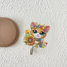 Load image into Gallery viewer, 6Pcs/Set Animal-Diamond Art Craft Wall Hooks
