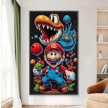 Load image into Gallery viewer, Mario-Full Round Diamond Painting-40x70cm-Large Size
