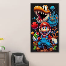 Load image into Gallery viewer, Mario-Full Round Diamond Painting-40x70cm-Large Size
