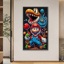 Load image into Gallery viewer, Mario-Full Round Diamond Painting-40x70cm-Large Size
