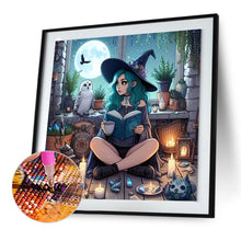 Load image into Gallery viewer, Magical Girl-Full Round Diamond Painting-50x50cm
