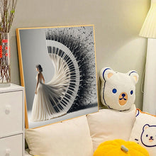 Load image into Gallery viewer, Girl-Full Round Diamond Painting-40x40cm
