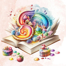 Load image into Gallery viewer, Candy-Full Round Diamond Painting-40x40cm

