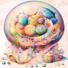 Load image into Gallery viewer, Candy-Full Round Diamond Painting-40x40cm
