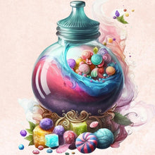 Load image into Gallery viewer, Candy-Full Round Diamond Painting-40x40cm
