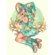 Load image into Gallery viewer, Cartoon Girl-Full Round Diamond Painting-30x40cm
