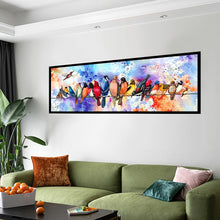 Load image into Gallery viewer, Bird-Full Round Diamond Painting-90x30cm-Large Size
