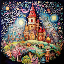 Load image into Gallery viewer, Color House-Full Round Diamond Painting-40x40cm
