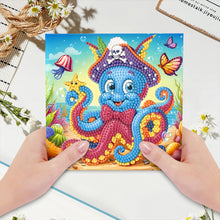 Load image into Gallery viewer, 12Pcs/Set Summer Beach-Diamond Greeting Cards

