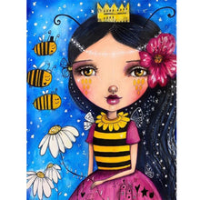 Load image into Gallery viewer, Life Of Pets Girl-Full Round Diamond Painting-30x40cm
