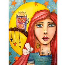 Load image into Gallery viewer, Life Of Pets Girl-Full Round Diamond Painting-30x40cm
