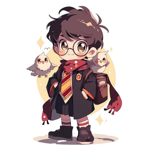 Harry Potter-Full Round Diamond Painting-30x40cm