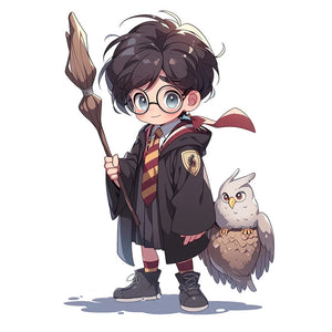 Harry Potter-Full Round Diamond Painting-30x40cm