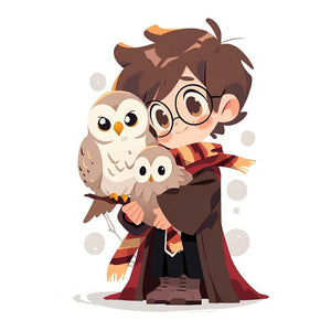 Harry Potter-Full Round Diamond Painting-30x40cm