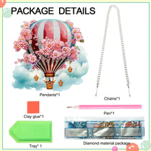 Load image into Gallery viewer, Hot Air Balloon-Acrylic Single Side Diamond Pendant
