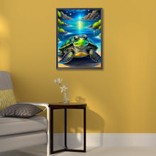 Load image into Gallery viewer, Turtle-Full Round Diamond Painting-45x60cm-Large Size
