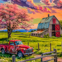Load image into Gallery viewer, Country House-Full Round Diamond Painting-30x30cm
