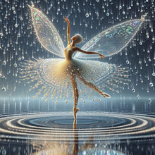 Load image into Gallery viewer, Ballet Girl-Full Round Diamond Painting-30x30cm
