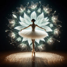 Load image into Gallery viewer, Ballet Girl-Full Round Diamond Painting-30x30cm
