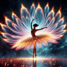 Load image into Gallery viewer, Ballet Girl-Full Round Diamond Painting-30x30cm
