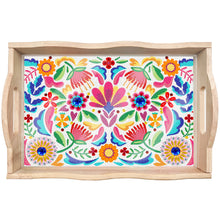 Load image into Gallery viewer, Wooden Mandala Diamond Painting Dinning Table Tray
