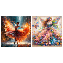 Load image into Gallery viewer, Girl-Full Round Diamond Painting-30x30cm
