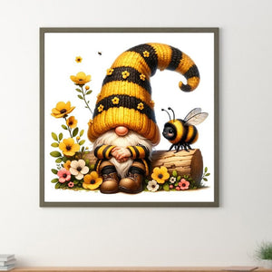 Bee Goblin-Full Round Diamond Painting-30x30cm