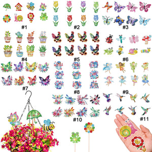 8/9Pcs/Set Animal-Diamond Art Painting Stick