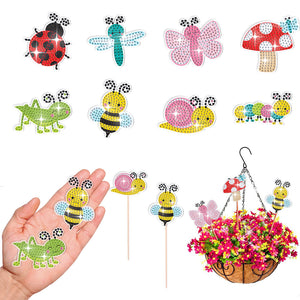 8/9Pcs/Set Animal-Diamond Art Painting Stick
