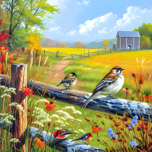 Load image into Gallery viewer, Landscape-Full Round Diamond Painting-30x30cm
