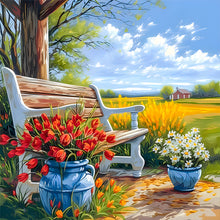 Load image into Gallery viewer, Landscape-Full Round Diamond Painting-30x30cm
