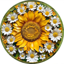 Load image into Gallery viewer, Sunflower-Full Round Diamond Painting-40x40cm
