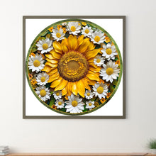 Load image into Gallery viewer, Sunflower-Full Round Diamond Painting-40x40cm
