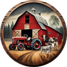 Load image into Gallery viewer, Round Animals-Full Round Diamond Painting-30x30cm

