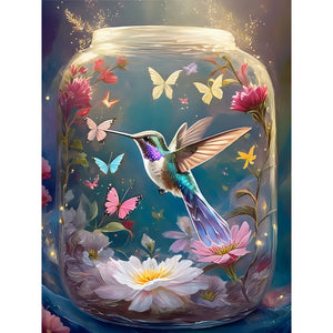 Animal-Full Round Diamond Painting-30x40cm