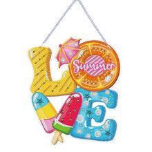 Load image into Gallery viewer, Summer Vibe-Acrylic Single Side Diamond Pendant
