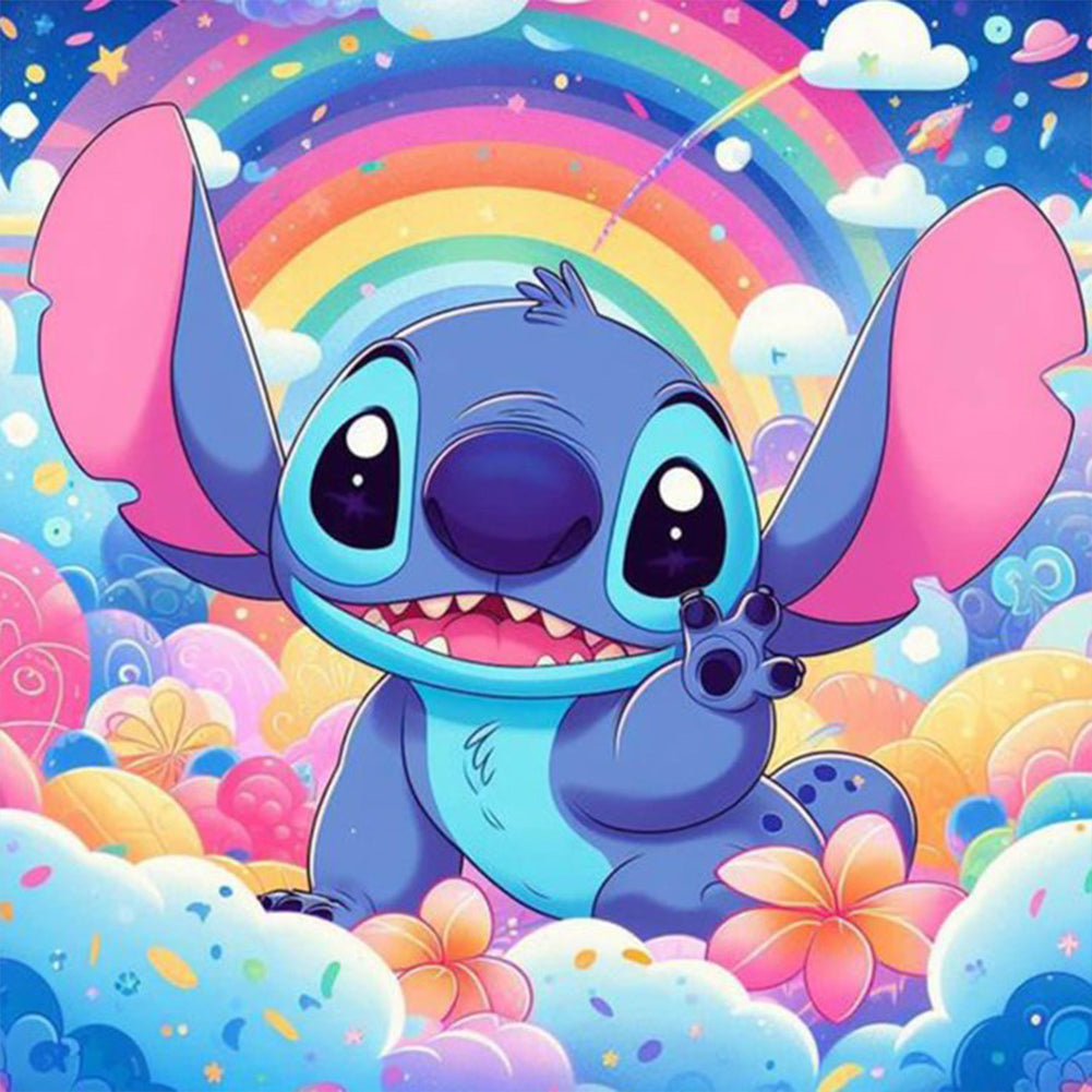 Stitch-Full Round Diamond Painting-30x30cm