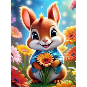Animal-Full Round Diamond Painting-30x40cm