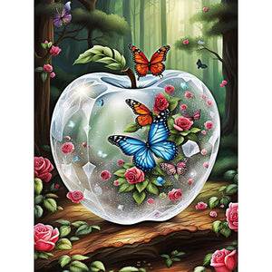 Animal-Full Round Diamond Painting-30x40cm