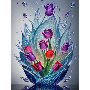 Animal-Full Round Diamond Painting-30x40cm