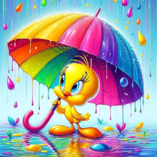 Load image into Gallery viewer, Little Yellow Duck-Full Round Diamond Painting-50x50cm
