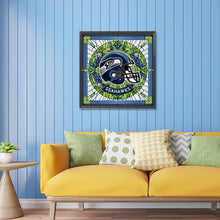 Load image into Gallery viewer, Seattle Seahawks-Partial Special Diamond Painting-30x30cm

